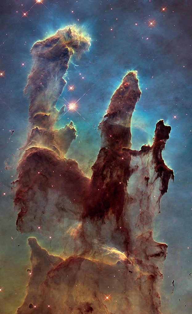 Hubble Goes High Def to Revisit the Iconic 'Pillars of Creation'