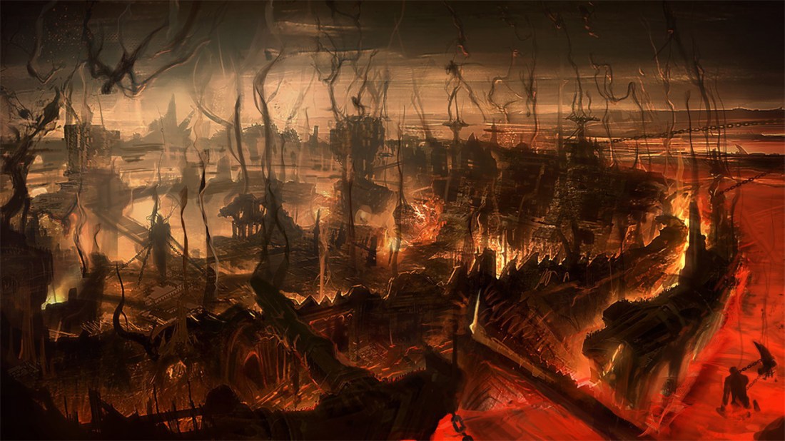 Screenshot from Dante's Inferno video game